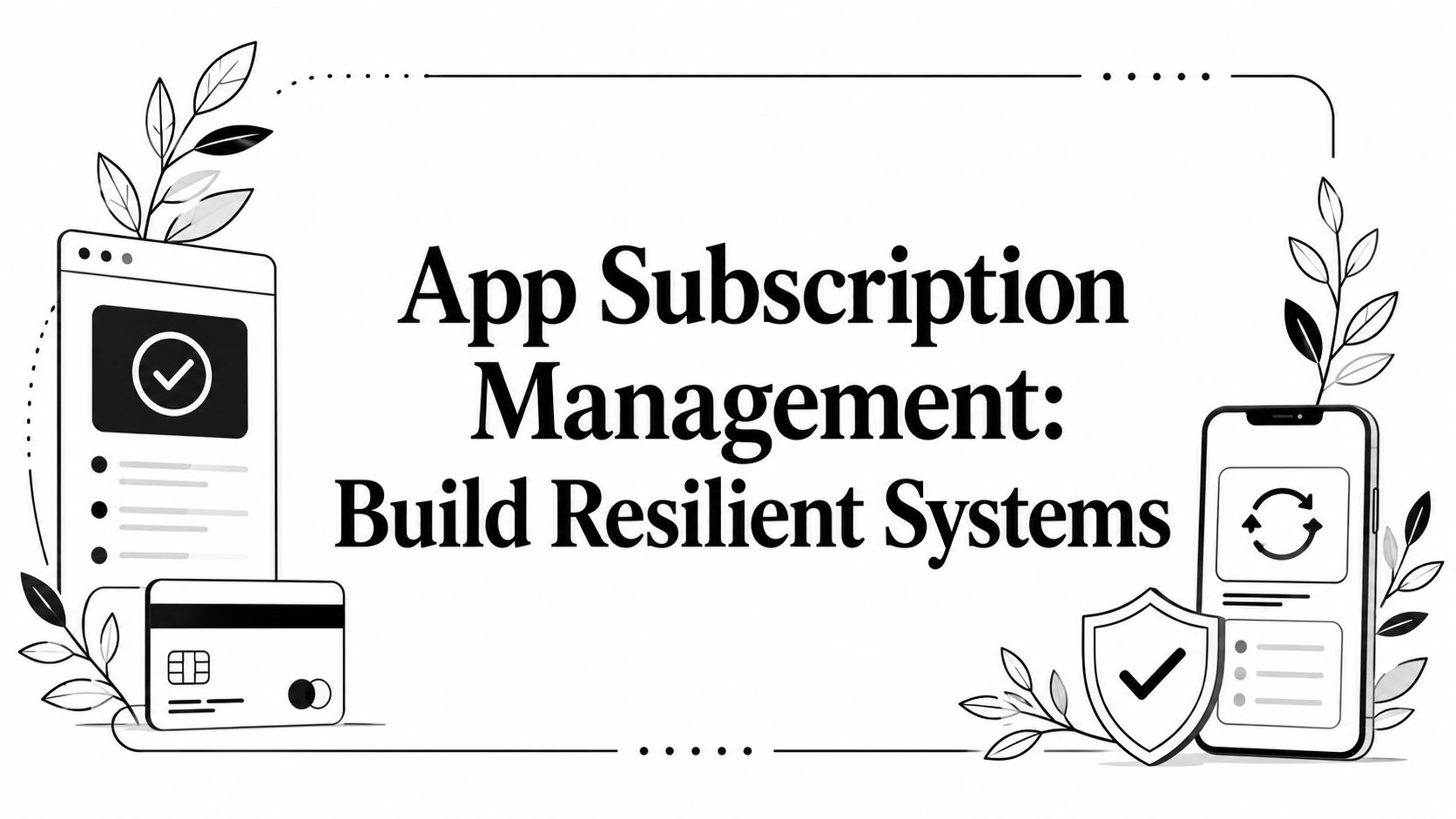 App Subscription Management: Build Resilient Systems