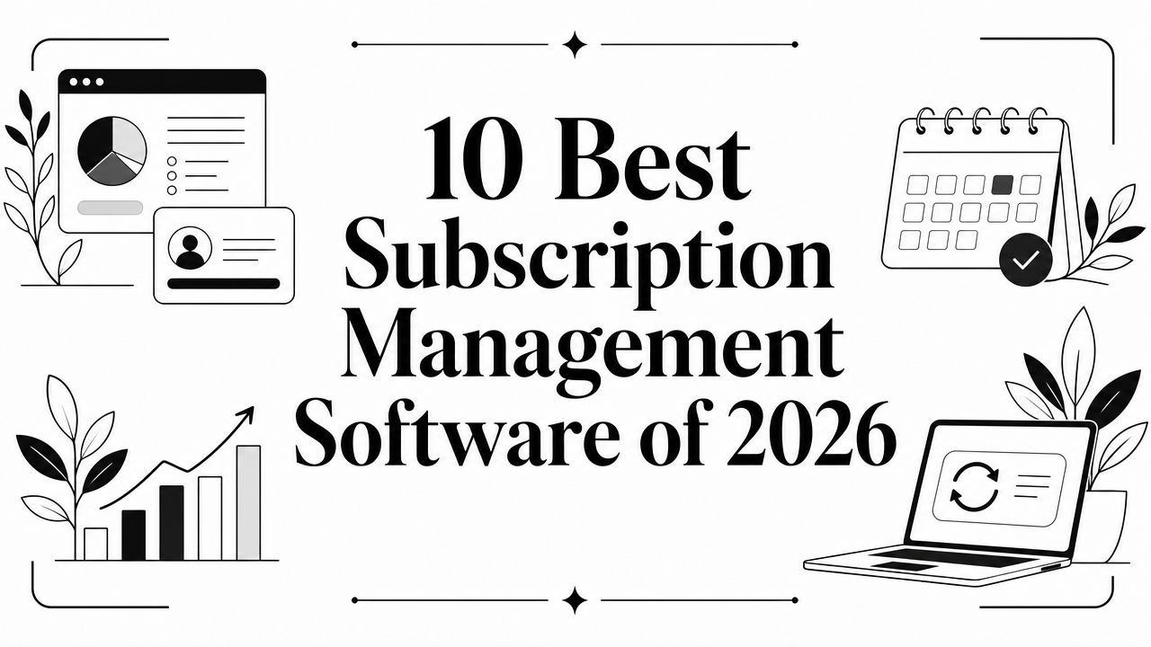 10 Best Subscription Management Software of 2026
